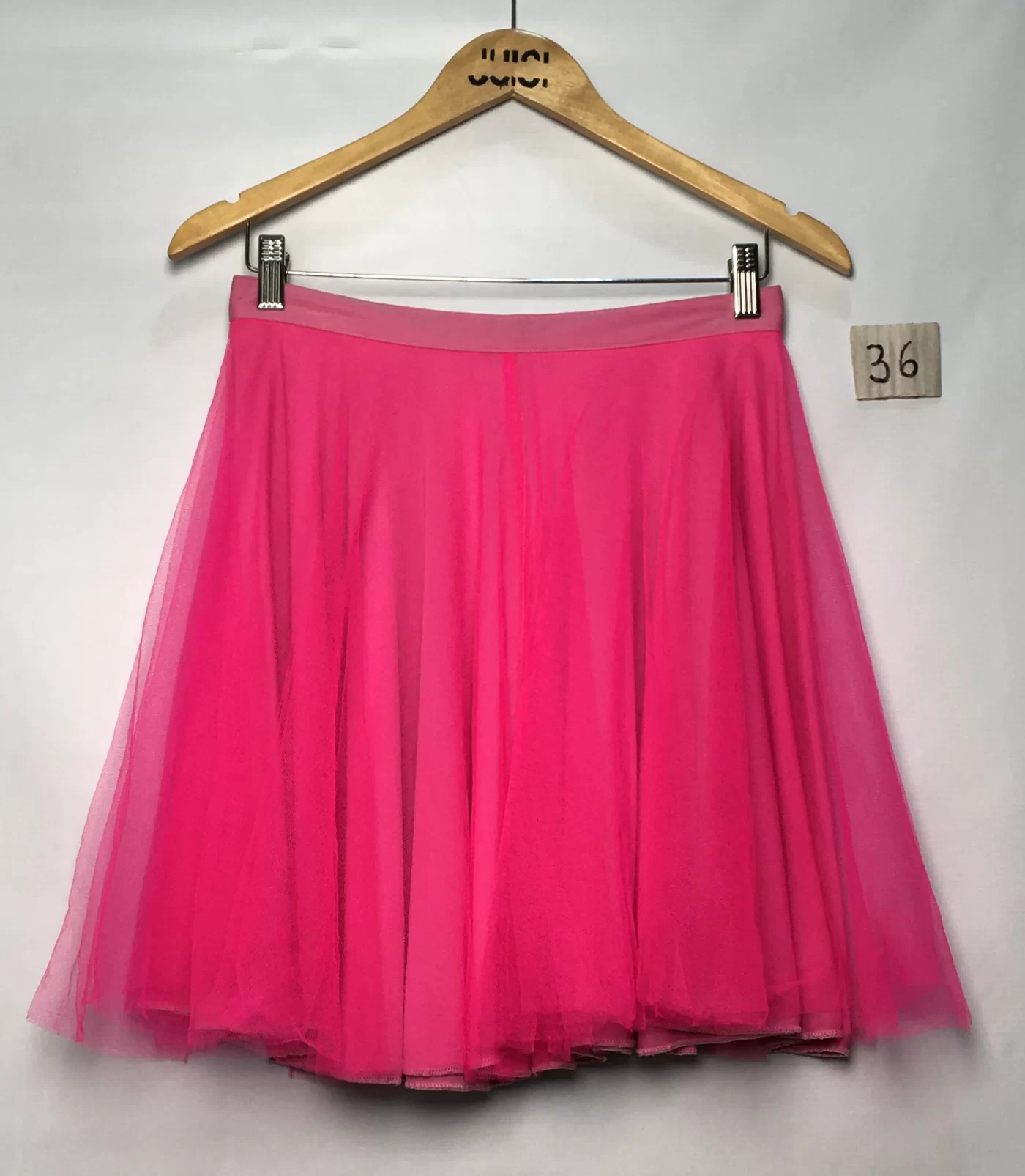 SAIA TULE ROSA CURTA