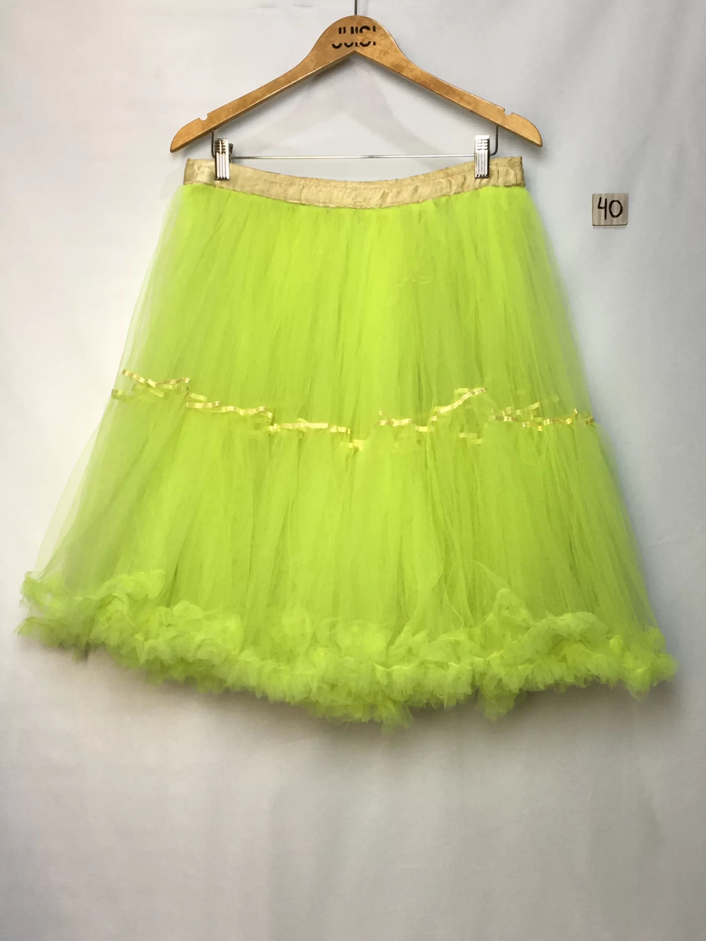 SAIA EM TULE VERDE NEON