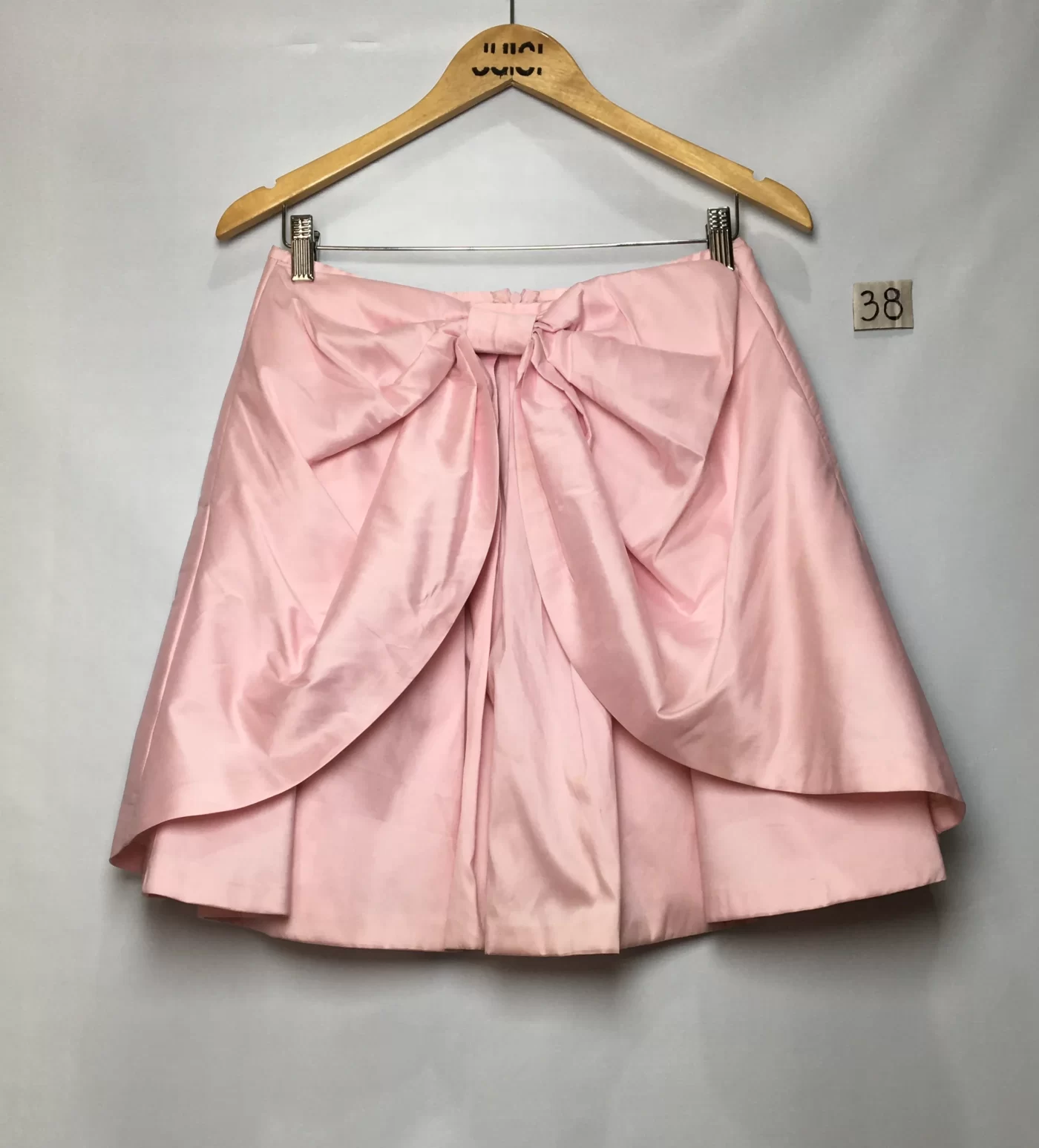 SAIA ROSA CLARO TAFETÁ LAÇO MINI