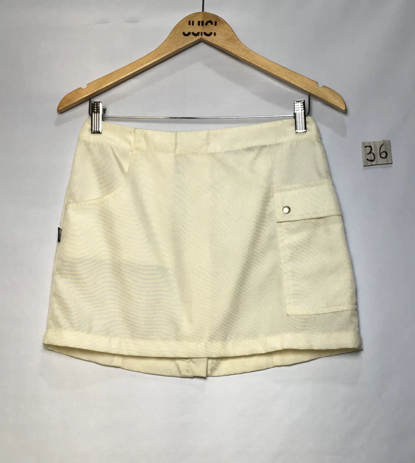 SAIA CREME NYLON 1 BOLSO LATERAL MINI
