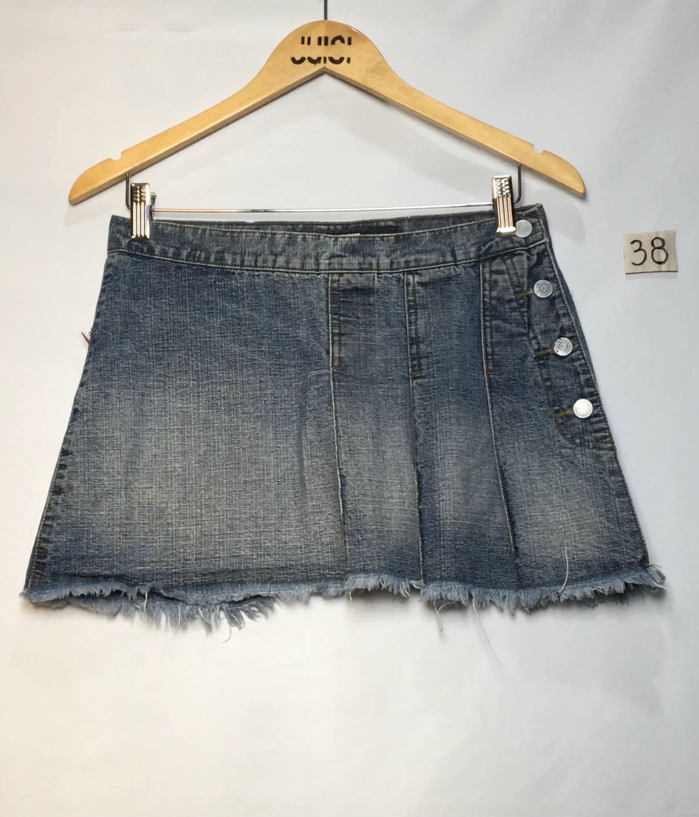 SAIA JEANS MINI FECHAMENTO LATERAL 4 BOTÕES