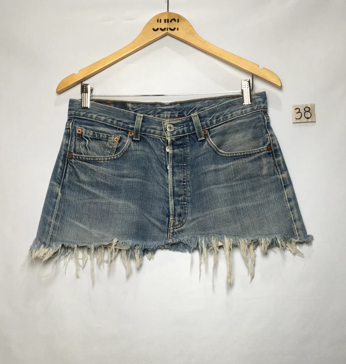SAIA JEANS BARRA DESFIADA BOTÕES
