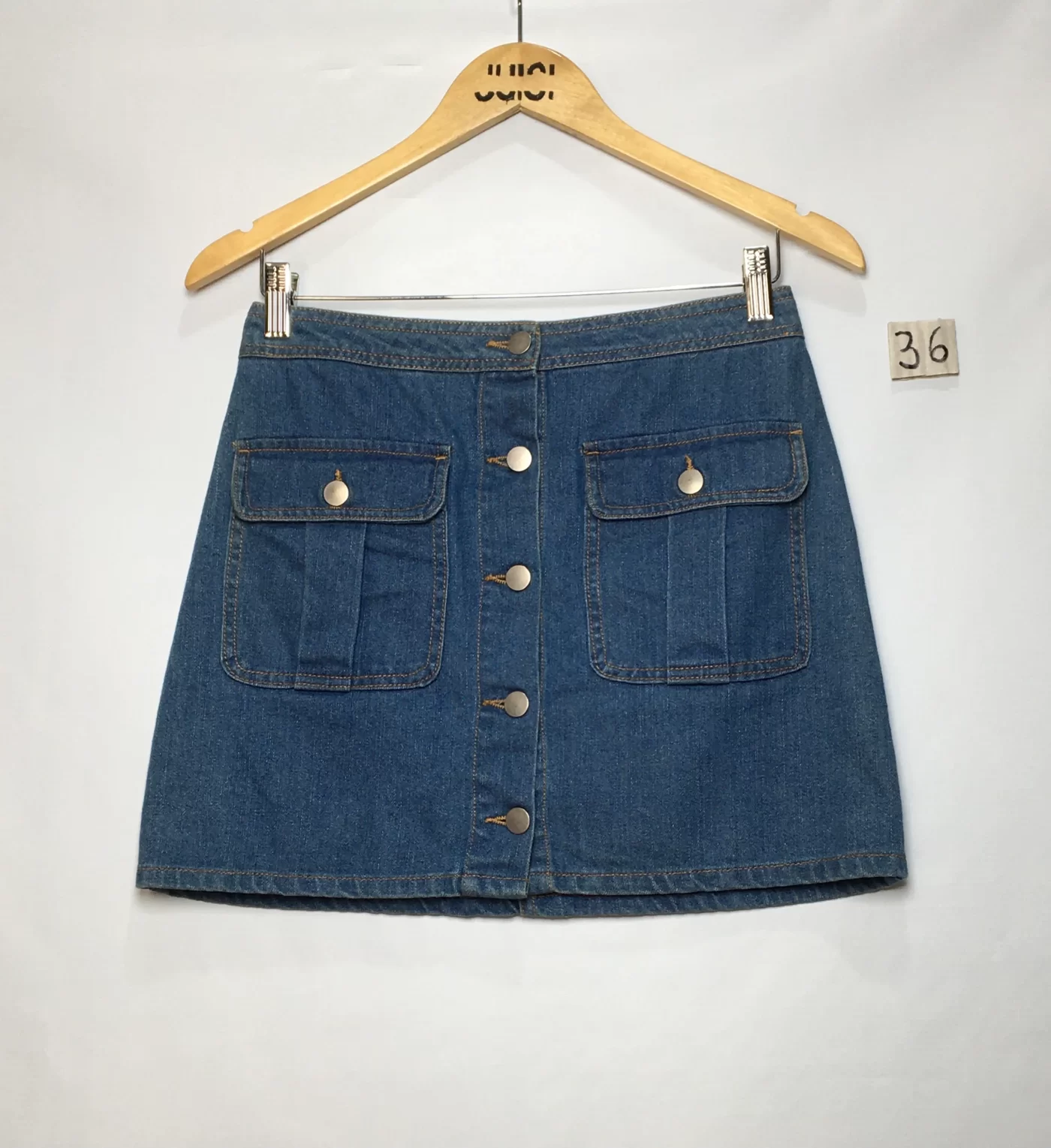 SAIA JEANS 5 BOTÕES BOLSOS LATERAIS BOTÃO