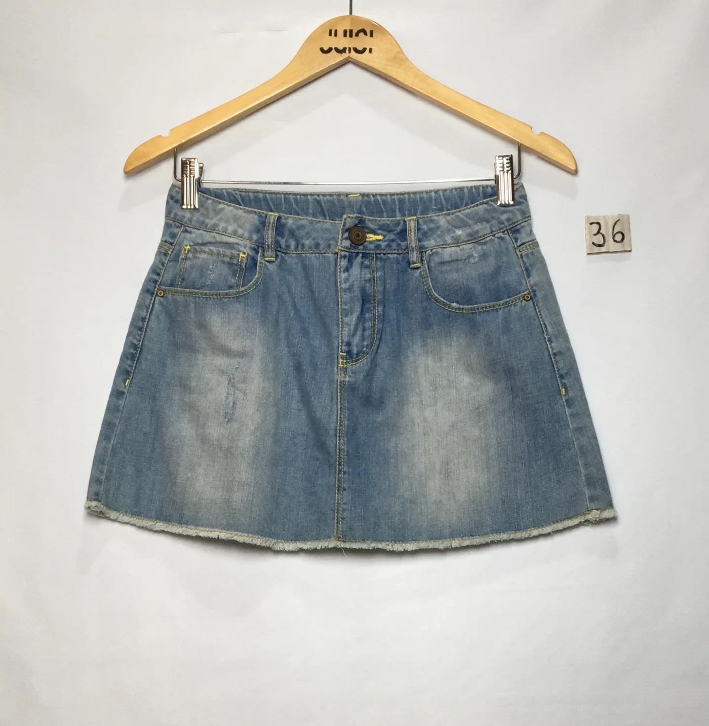 SAIA MINI JEANS MANCHA FRONTAL