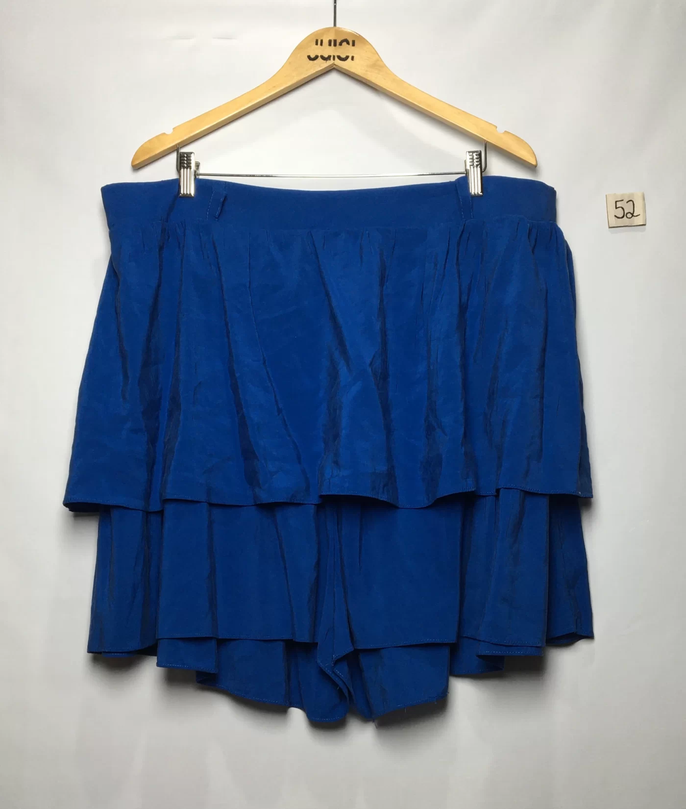 SAIA AZUL ROYAL BABADO E SHORTS