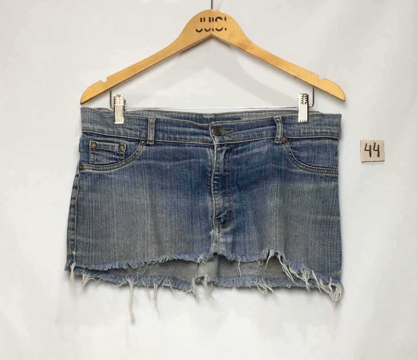 MINISSAIA JEANS BARRA DESFIADA