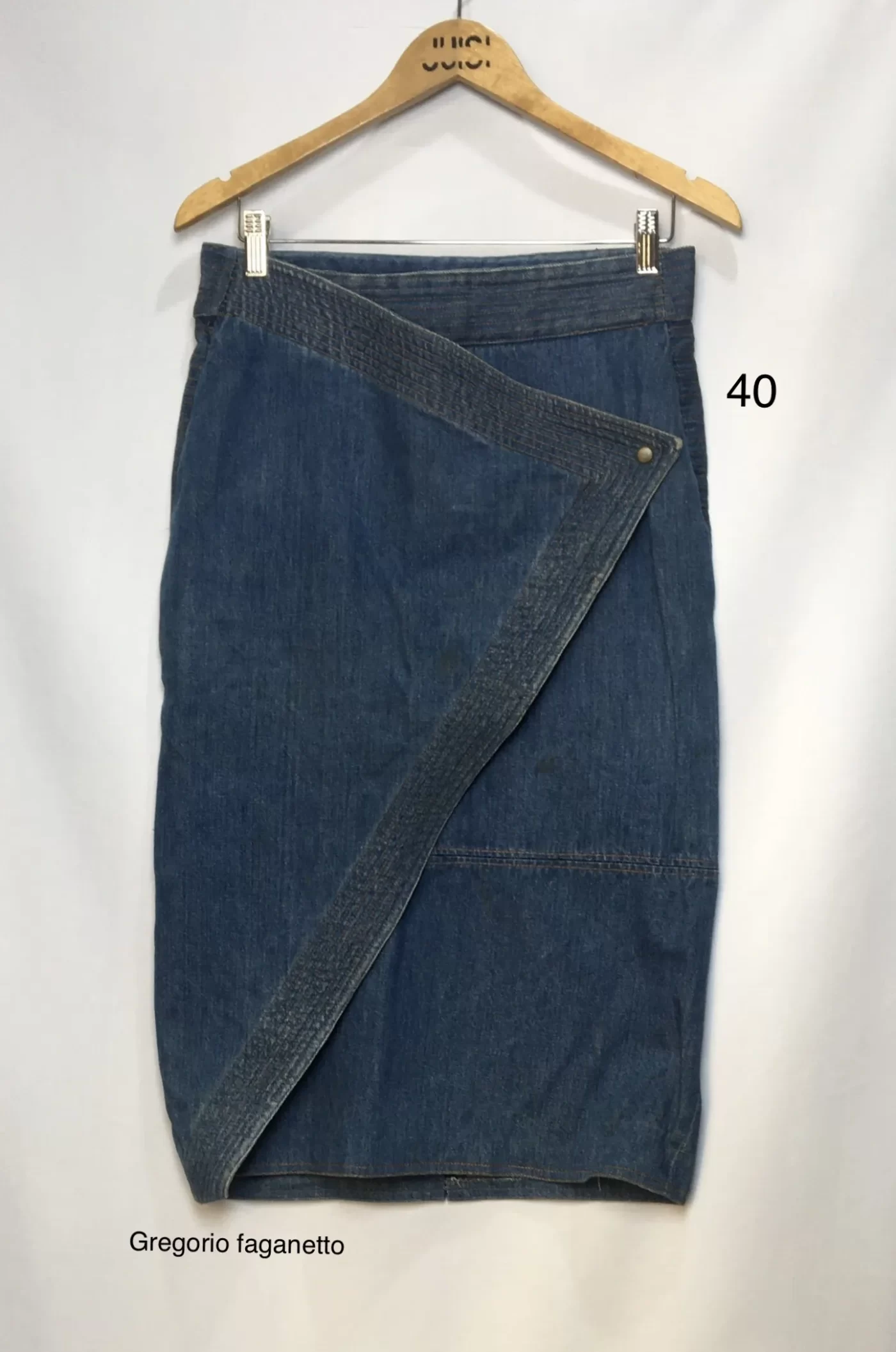 SAIA JEANS TRANSPASSE ASSIMETRICO